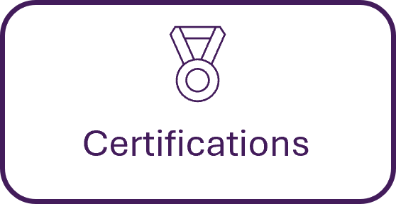 Certifications