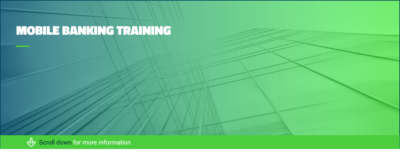 Mobile Banking Training Banner